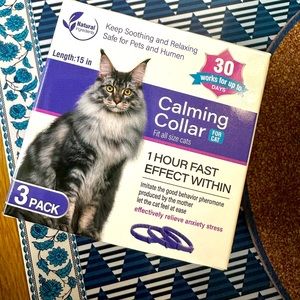Calming cat collars